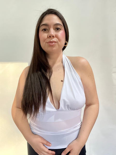 Polera Monroe Blanca