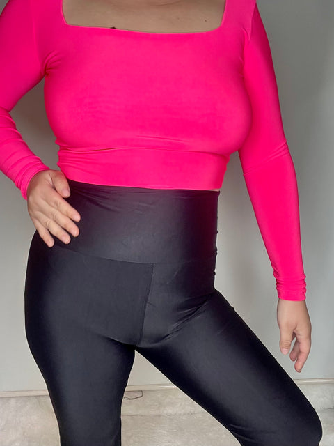 Flare Lycra Negra