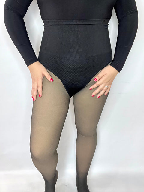 Panty Efecto Piel con Polar más Varilla