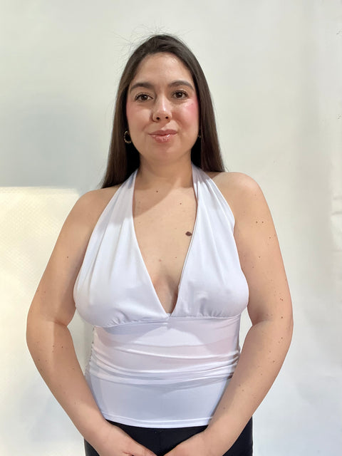 Polera Monroe Blanca