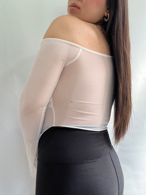 Blusa Asimétrica Blanco