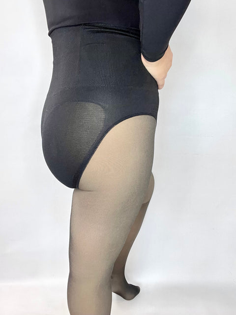 Panty Efecto Piel con Polar más Varilla