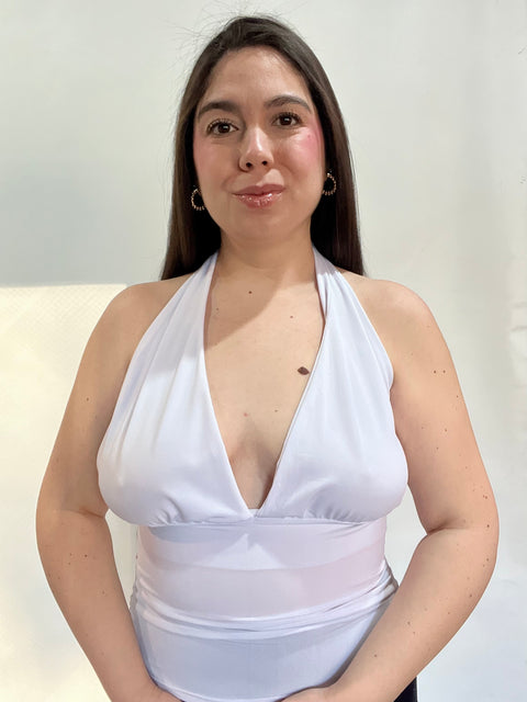 Polera Monroe Blanca