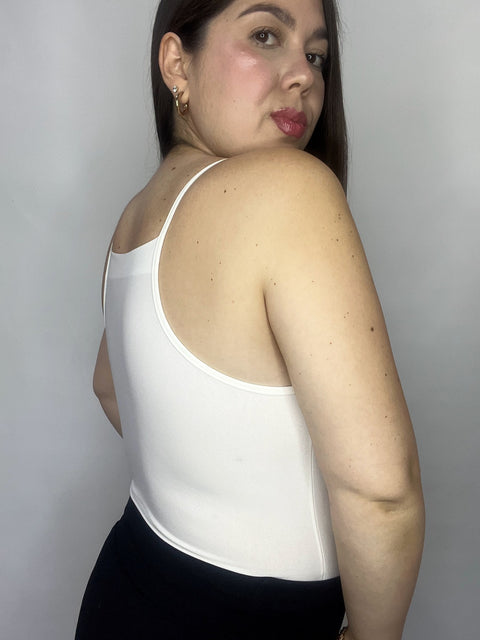 Body Escote Cruzado Blanco