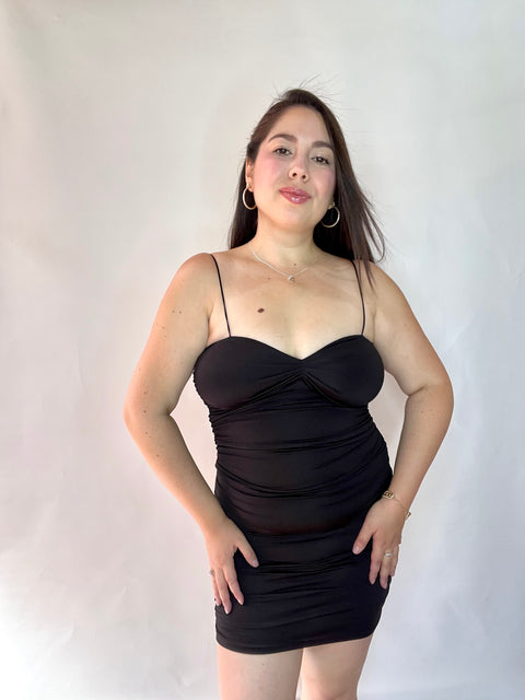 Vestido Griego Negro