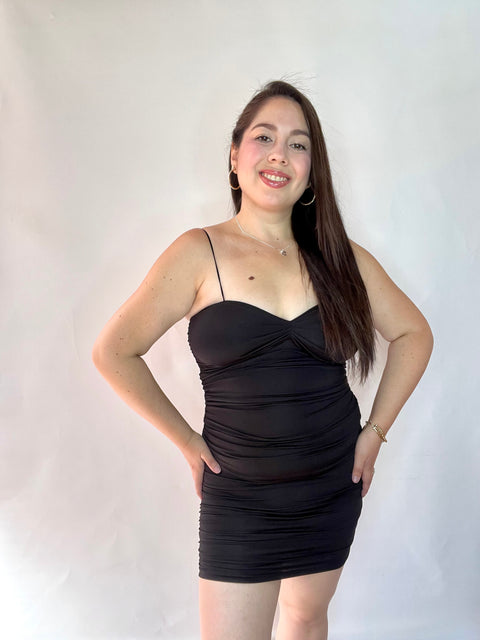 Vestido Griego Negro