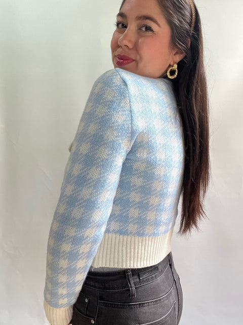 Chaleco Lazo Celeste