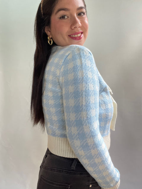 Chaleco Lazo Celeste