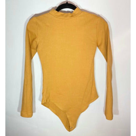 Body Beatle Lycra Algodón Mostaza