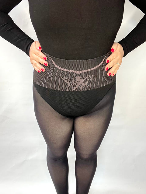 Panty Efecto Piel Sin Polar con Faja