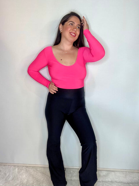 Flare Lycra Negra