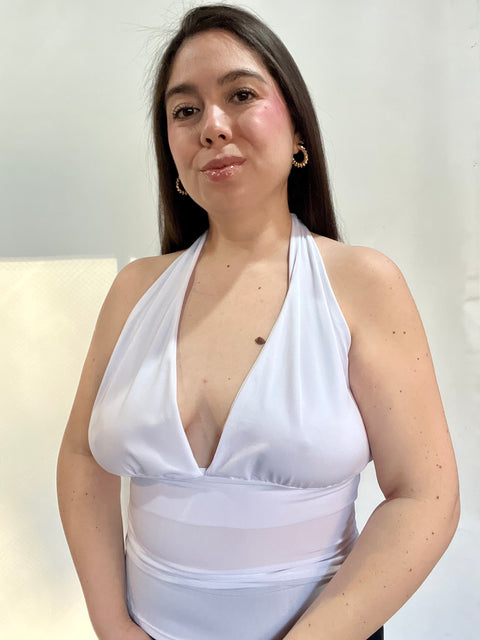 Polera Monroe Blanca