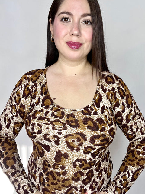 Body U Leopardo Manjar
