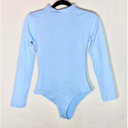 Body Beatle Lycra Algodón Celeste
