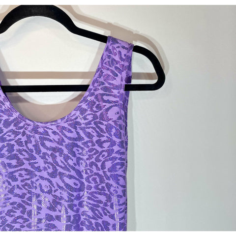 Body Musculosa Tornasol Leopardo Morado