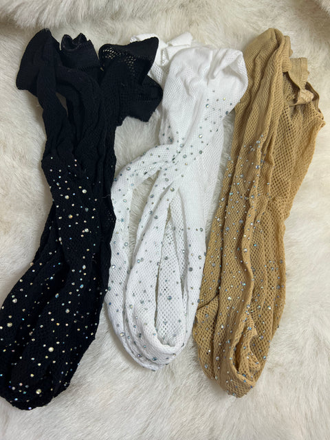 Panty Malla Shine Beige