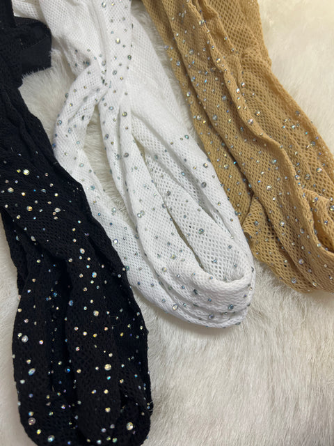 Panty Malla Shine Beige